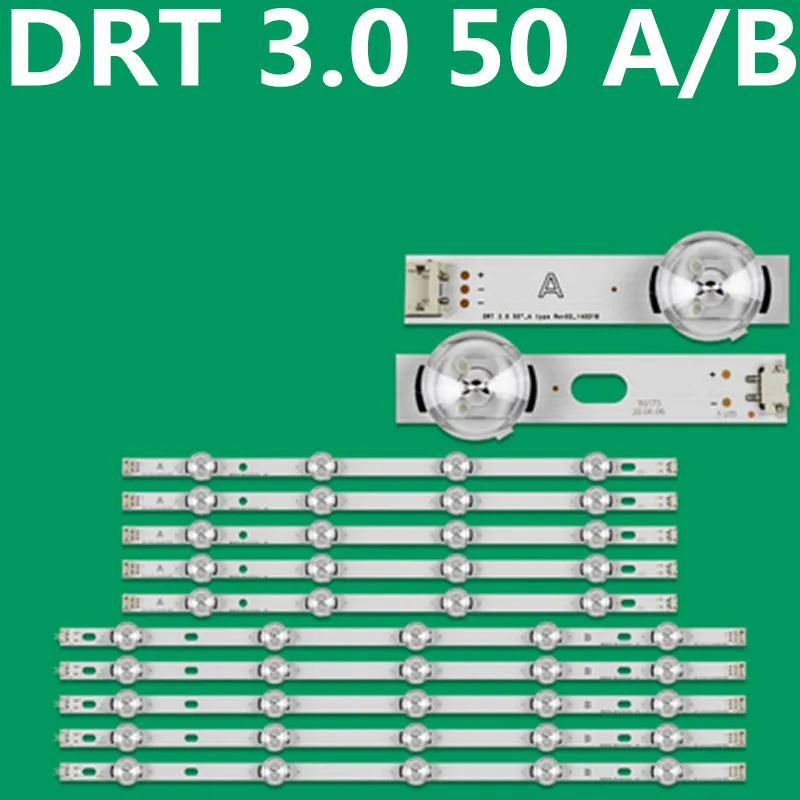 Imagem -02 - Tira Led para 50lb5600 50lb5610 50lb5620 50lb5650 50lb5830 50lb5670 50lb5700 6916l178a 6916l-1782a Novo