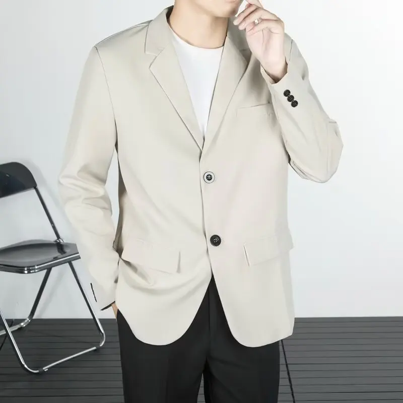 بدلة رجل أنيقة قمة ربيع الخريف جديد في الدعاوى والسترات للرجل ملابس رجالية فاخرة Blis Eer De Hombre معطف رجالي بليزر