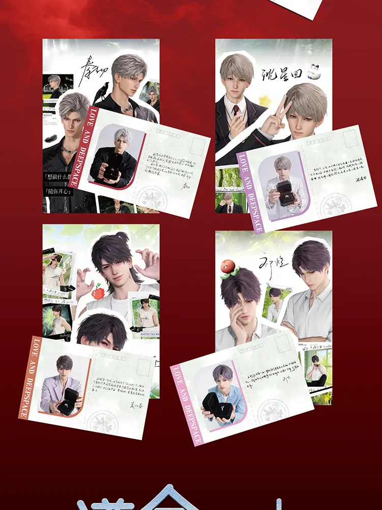 2025 Newest YanKa WenChuang Love And Deepspace 3 A6 Boards Hobby Game Manfu Collection Card Husbando Card Gifts