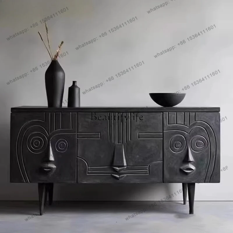 Factory DirectItalian Personality Creative Art Dining Side Cabinet Entering the Door