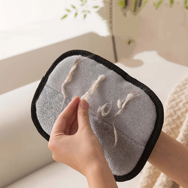 Neuer Sommer-Tierhaarentferner Tragbare Waschbare Kleidungs-Enthaarungshandschuhe Tierpflegeprodukte Haustierzubehör – Detail 3