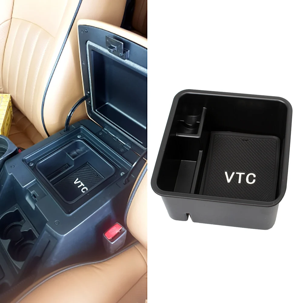 Car Central Armrest Storage Box Container Holder Tray car accessories stowing tidying For Nissan Patrol Armada Y61 VTC 2005-2011