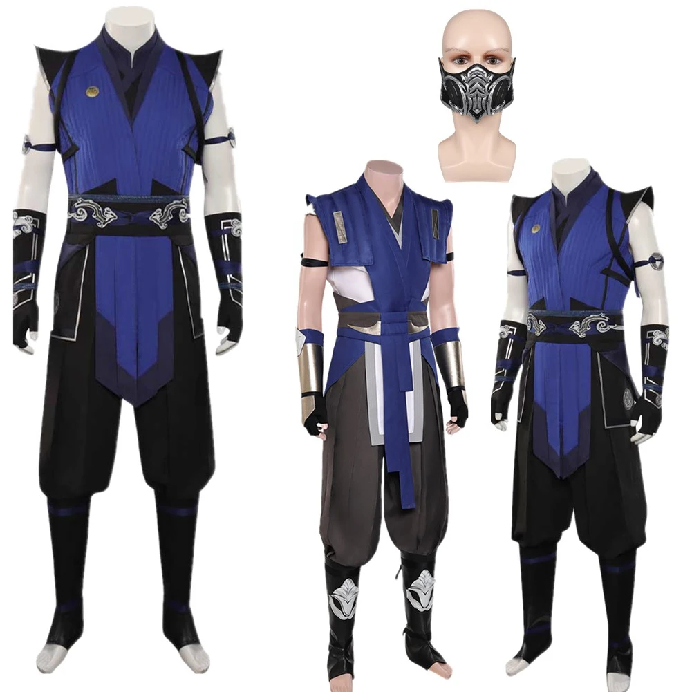 

Мужской костюм для косплея Mortal Cos Kombat Sub Zero