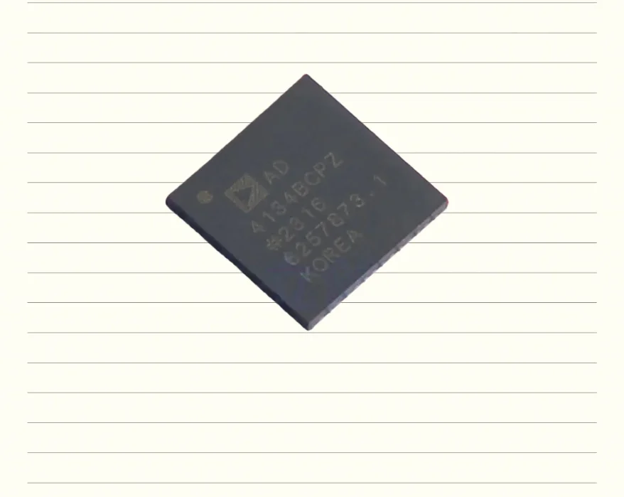 Only producing brand new original AD4134BCPZ-RL7 package LFCSP-56-WQ (8x8) analog-to-digital conversion chip with 24 bits, 4-cha