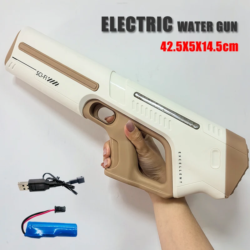 Automatisch Wasser Hochdruck Elektrische Wasserpistole Spielzeug für Kinder Sommer Outdoor Pool Kampf Spiele Kinder Wasser Spielzeug Geschenk