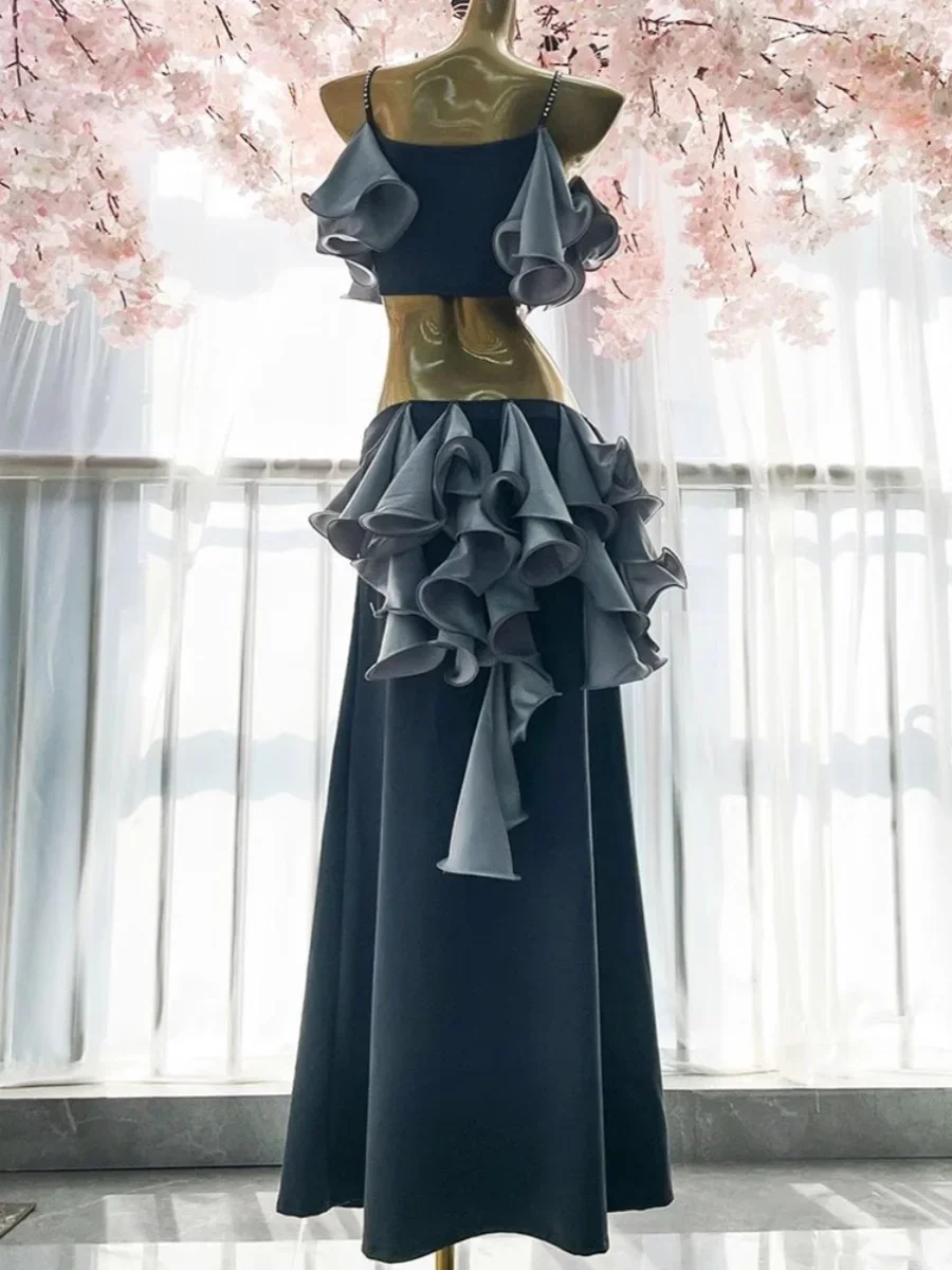 مجموعة الرقص الشرقي للسيدات، ملابس ممارسة التنورة، ملابس أنيقة للبالغين، ملابس مهنة الرقص الشرقي #3