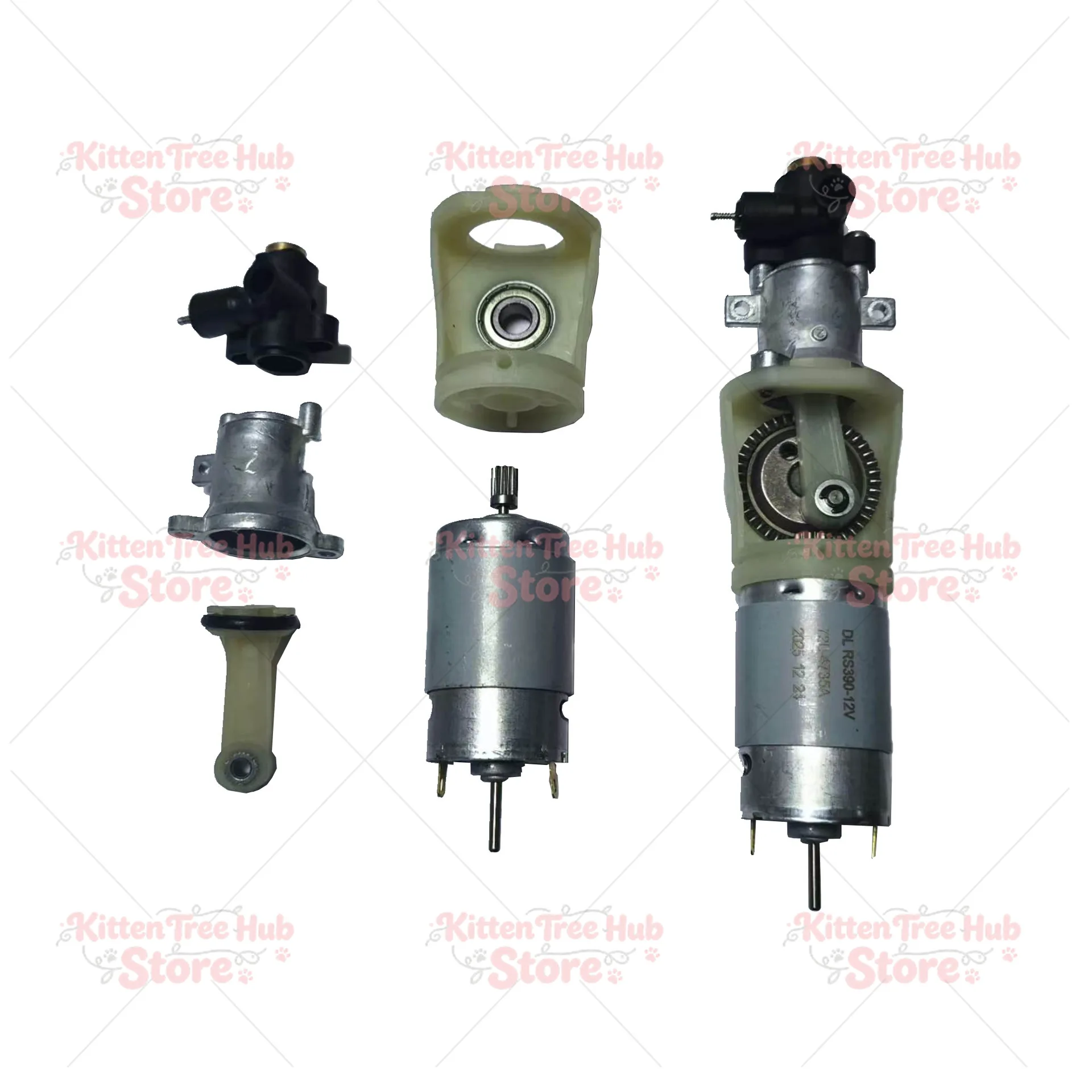 Car Air Pump Assembly 19 Cylinder Inflatable Pum2V Copper Core Motor New Quick Interfacep Core 1