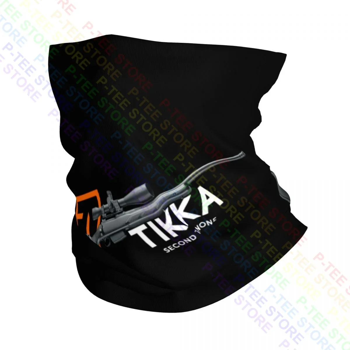 Tikka T3 Logo Mdt Tac21 Sistemas Sniper Rifle Pescoço Gaiter Bandana Cachecol Máscara Facial Esqui Homens Mulheres Proteção UV