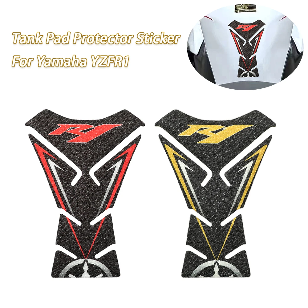 

Motorcycle 3D Fuel Tank Pad Sticker Protector Decals Case Fit For YAMAHA YZF1000 YZF-R1 YZFR1 YZF R1