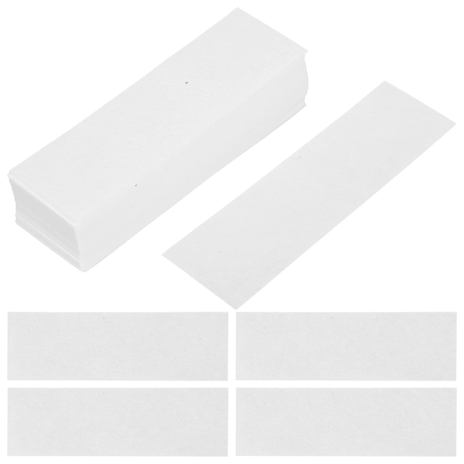 

100 Sheets Laboratory Absorbent Paper Strip Rapid Water Absorption for Science Experiment Chemistry Test Paper