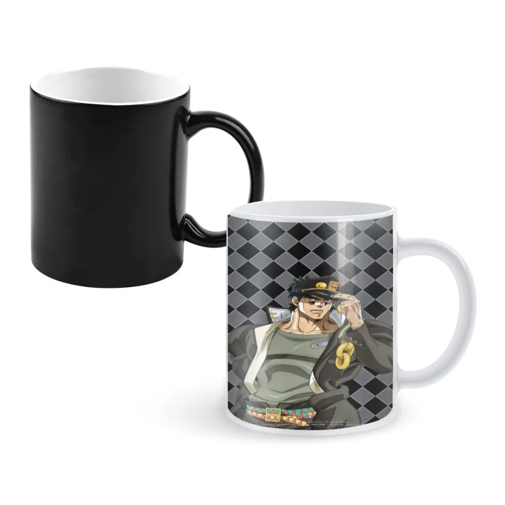 

JoJo's Bizarre Adventure Ceramics Coffee Mugs Tea Cup Milk Cups Gifts Drinkware Coffeeware