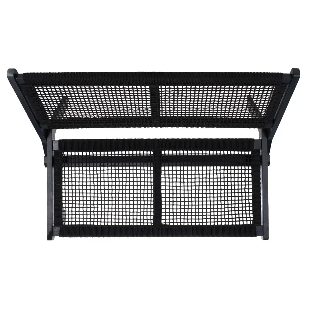 Outdoor Patio, Bench, Black