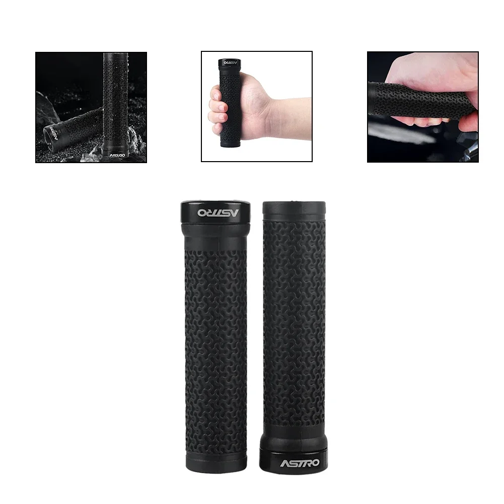 Bicycle Handle Bar Grips Mountain Bike Handlebar Cover Plug Rubber Non-slip Cycling Grip Long/Short Shift Handle Grips Bike Part