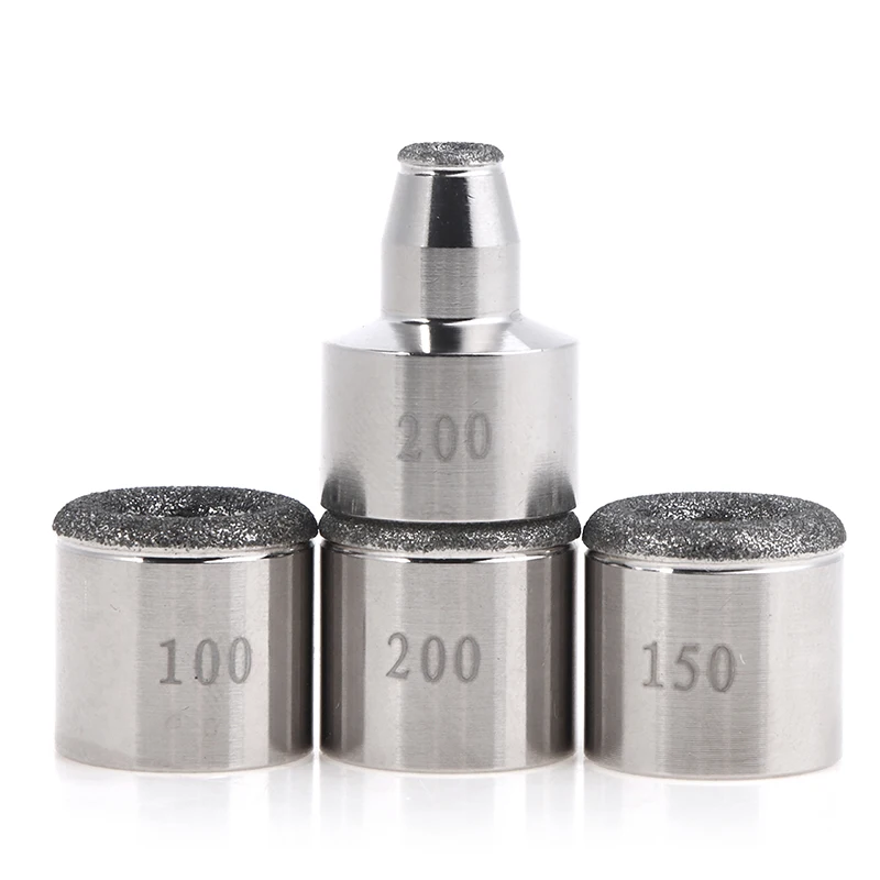 100/150/200# Stainless Steel Microdermabrasion Tip Replacement For Beauty Machine Dermabrasion Head Skin Care Tools Accessories