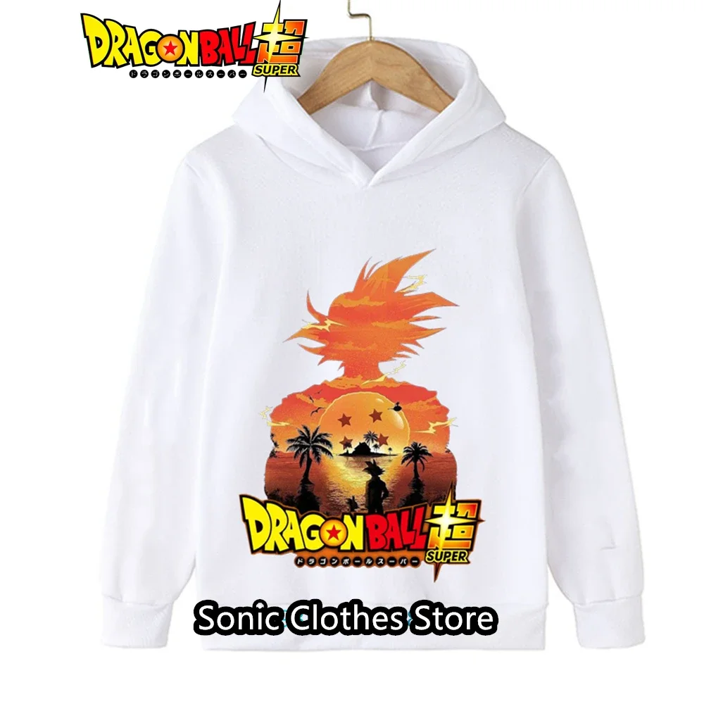 

Детская толстовка с капюшоном Dragonball для мальчиков, толстовка с рисунком Гоку, осенне-зимняя теплая, мягкая, стильная, удобная одежда с принтом аниме ​