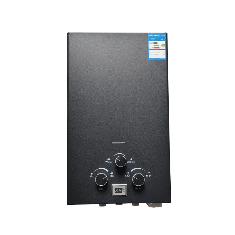 Instant Natural Gas Condensing Boiler, 16L Wall-Mounted Steel Housing, RV Suitable