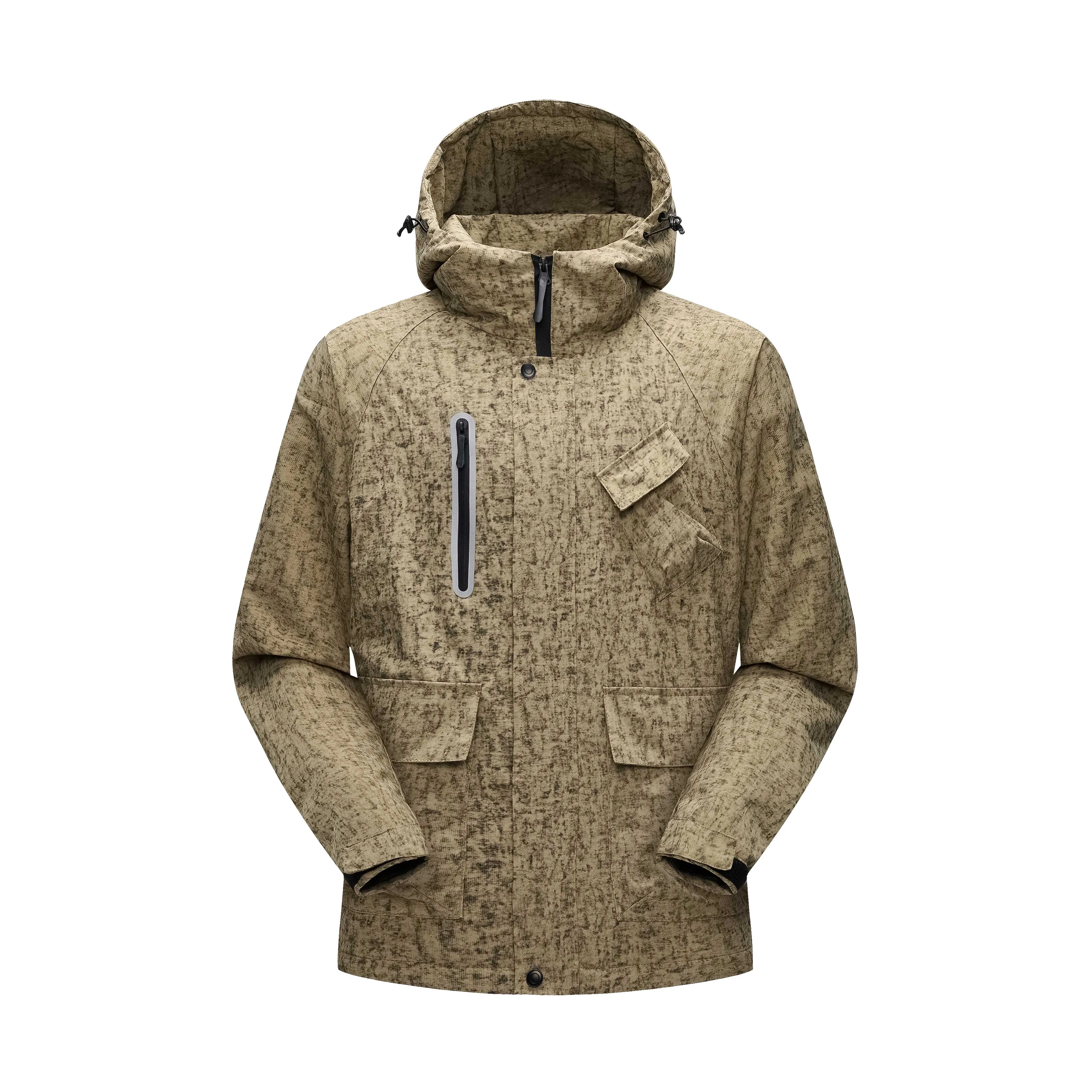 

Мужская водонепроницаемая и ветрозащитная спортивная модная куртка для пеших прогулок