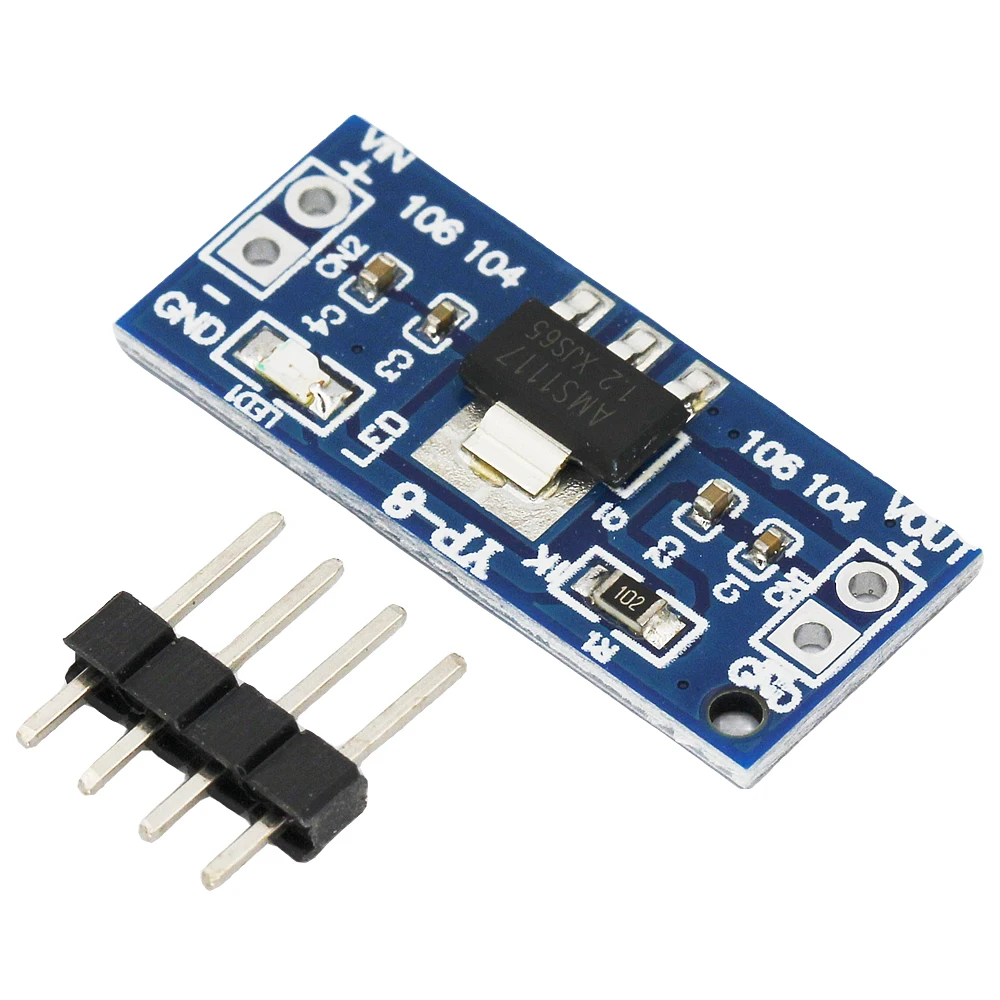 AMS1117 1.2V 1.5V 1.8V 2.5V 3.3V 5V DC-DC Step Down Power Supply Regulator Module for Arduino Bluetooth Raspberry Pi Board