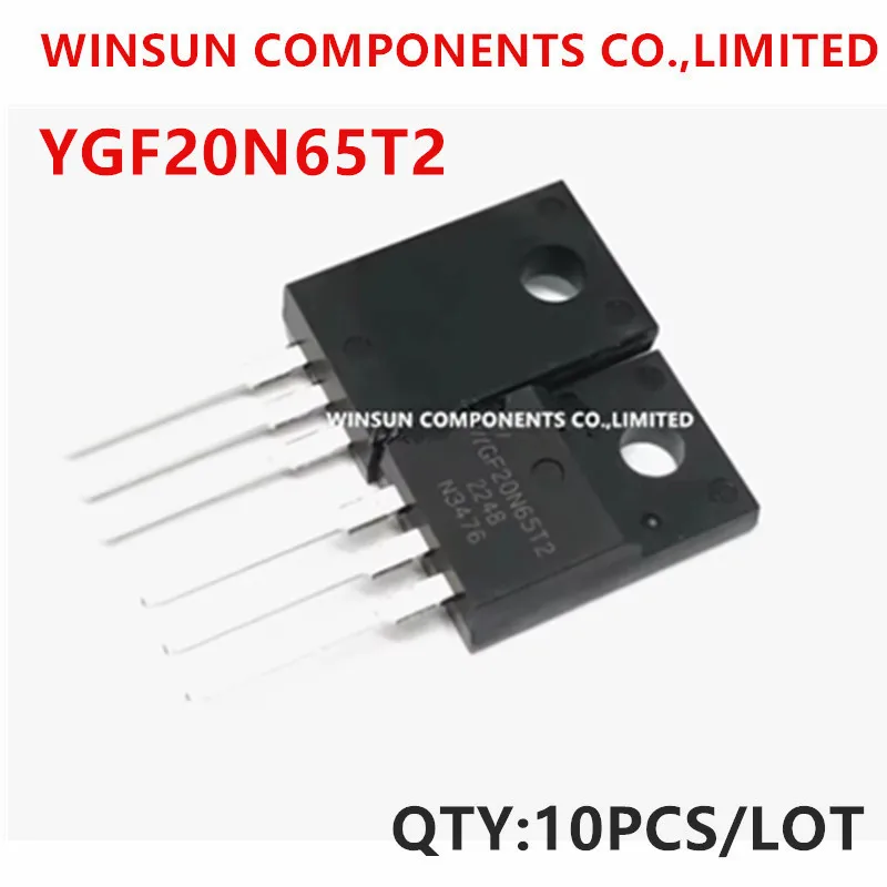 100% New Original YGF20N65T2 TO-220F IGBT 20A 650V