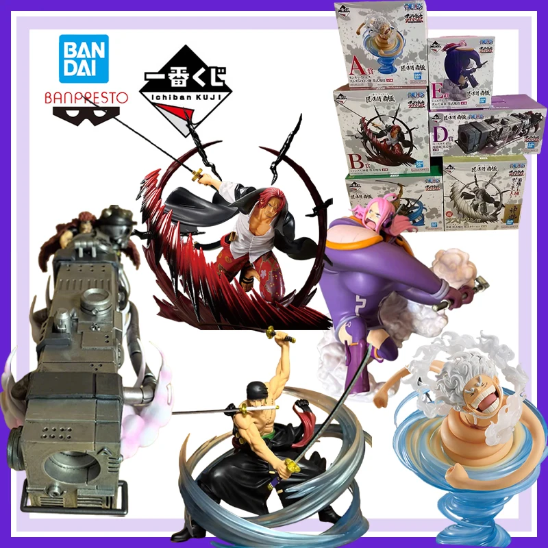 

Оригинальный Bandai Banpresto, новый сбор Ичиiban Kuji, цельный Shokunin No Keifu Luffy Roronoa Zoro, коллекционная декоративная игрушка