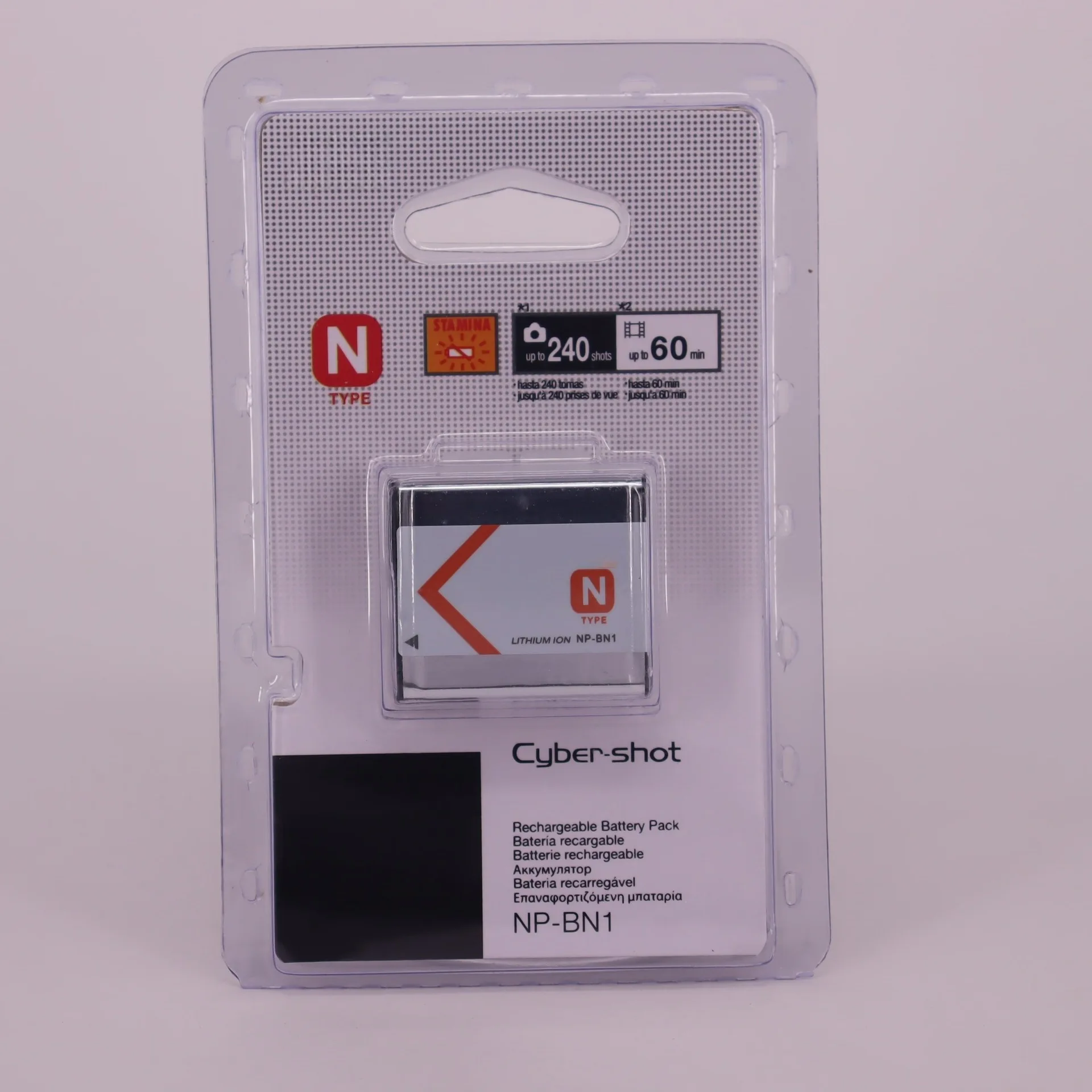 NP-BN1 Battery 630mAh Full Decode for Sony Cyber-shot DSC-W510 W520 W530 W550 W560 W570 W580 W590 Digital Camera