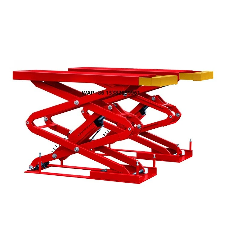 Custom-Made Hydraulic Car Elevator Scissor Car Lift Alignment Hydraulic Car Lift