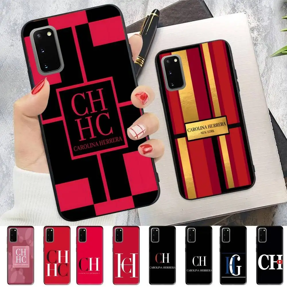 C-CarolinaS Fashion H-HerreraS Phone Case For Samsung S 24 Fe 25 Ultra Plus 20 Lite 21 30 22 23 24 22 Ultra 5G Fundas
