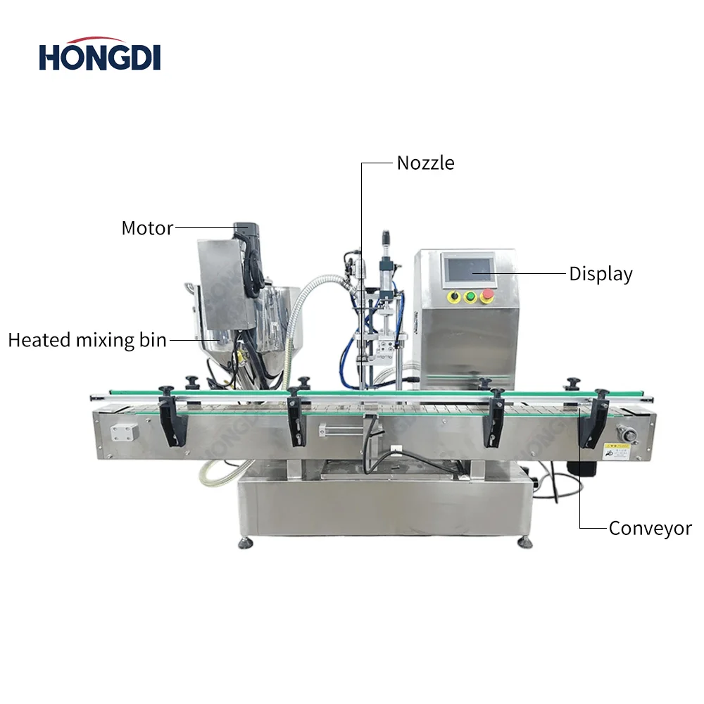 آلة تعبئة المعجون للعناية الشخصية للأغذية ومنتجات سريعة الدقة وفعالة من حيث التكلفة