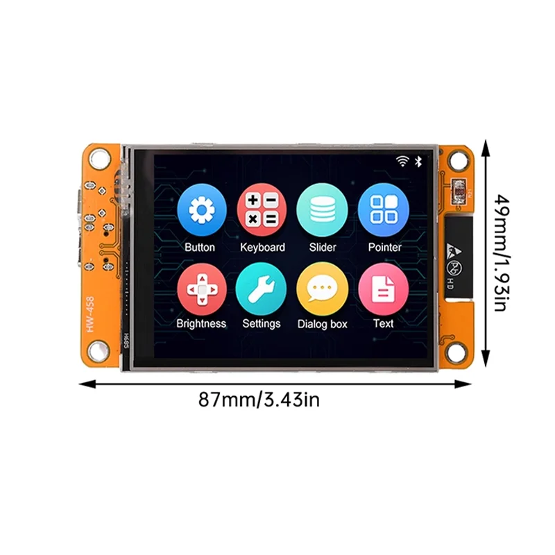 ESP32 Xtouch LCD Screen for P1S ESP32-2432S028R Development Board 2.4in RGB Display 240x320mm for BambuLab P1P Xtouch P1S Screen