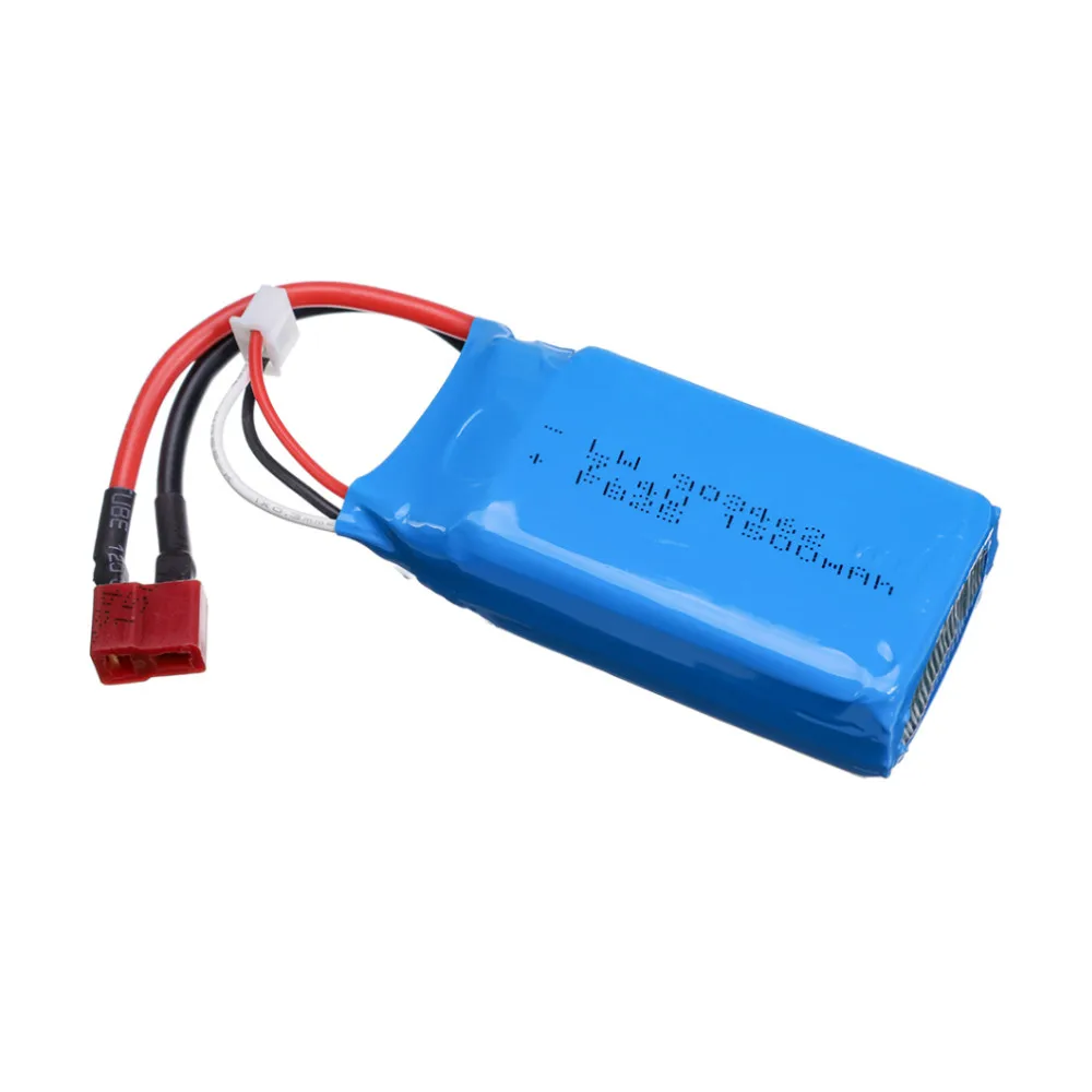 7.4V 1500mAh Lipo Battery For FT009 12428 144001 RC Boat Car Spare Parts Lipo 2S 7.4 V 1500 mah 903462 Battery JST/SM /T/Tamiya