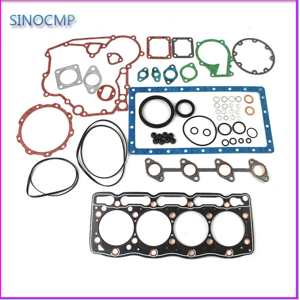 

V1505 V1505E V1505D V1505T 4D78J Engine Full Engine Gasket Kit Set 16285-99352 For Kubota Engine Excavators Tractors F3060 Parts