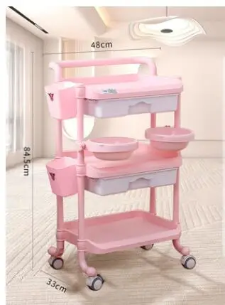 

Beauty trolley beauty salon dedicated nail beauty ciliary hair tattoo barber shop mobile shelving tool car