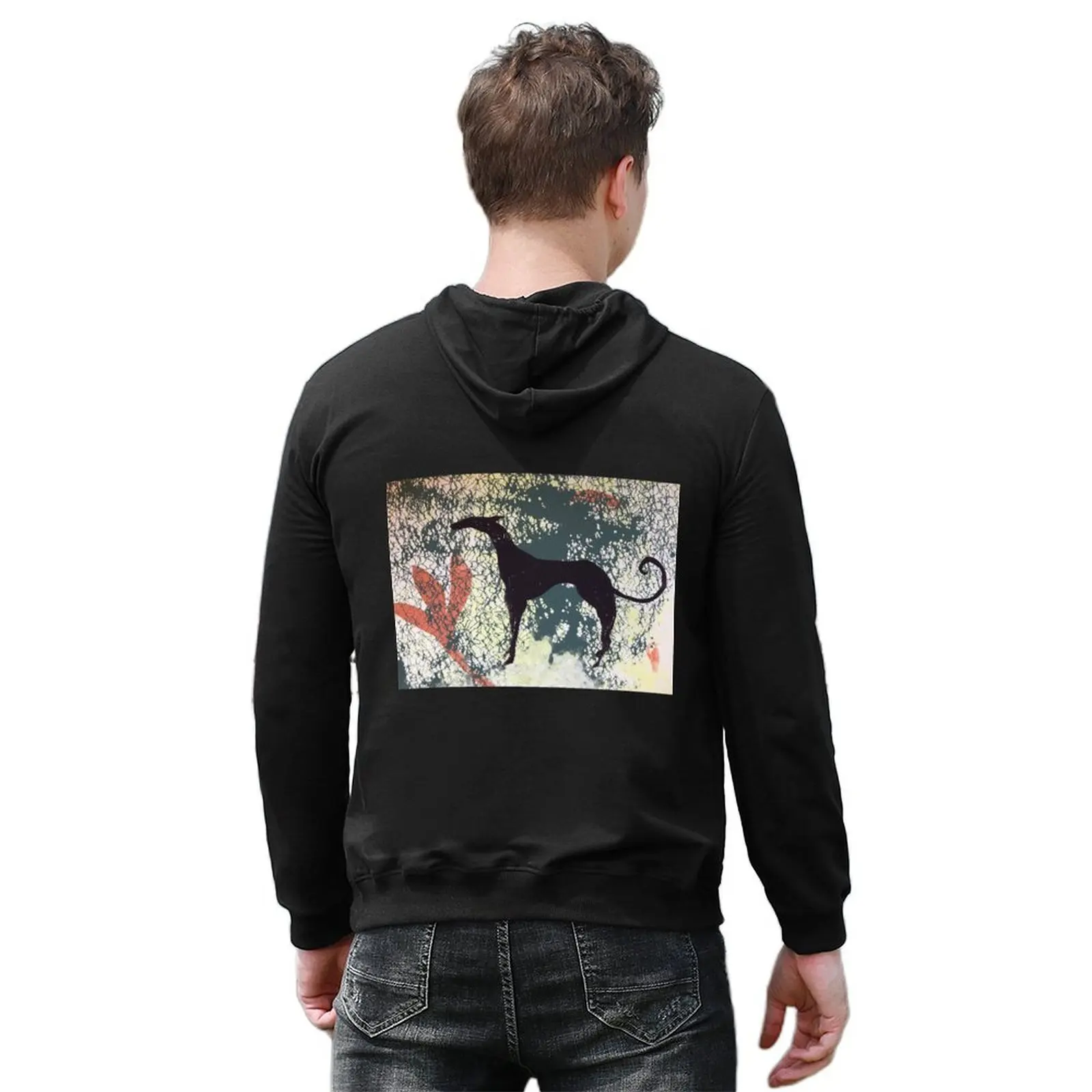 Egyptian Greyhound Hoodie men wear korean clothes men clothes autumn clothes autumn hoodie
