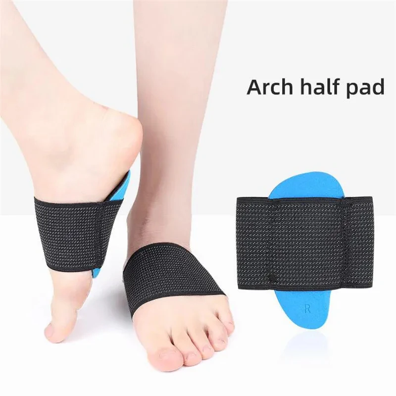 Arch Pad Support Insoles for Flat Foot Correction High Arch Cushioning Plantar Fasciitis Pain Relief Foot Pads Orthopedic Insole