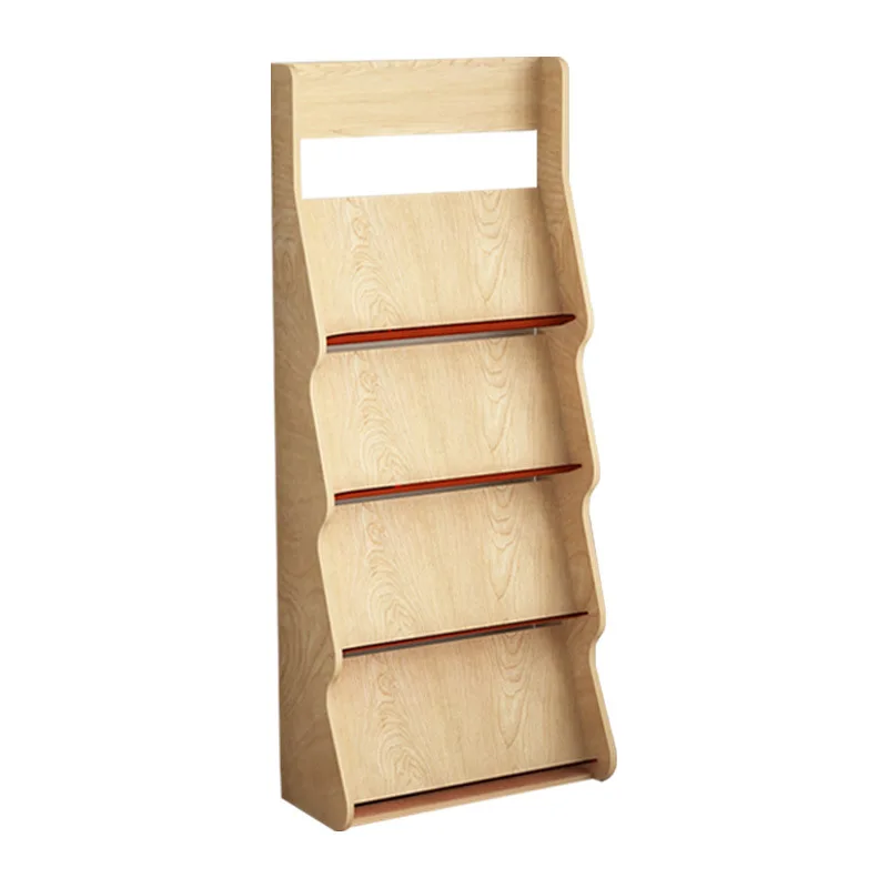 newspaper and newspaper rack, floor-to-ceiling bookshelf, data storage rack, household vinyl record storage rack, display rack.
