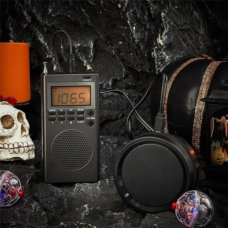 A13E-4 Piece Device Kit With 2 LED Cat Balls 1 Radio Paranormal Device Kit For Home Office Outdoor