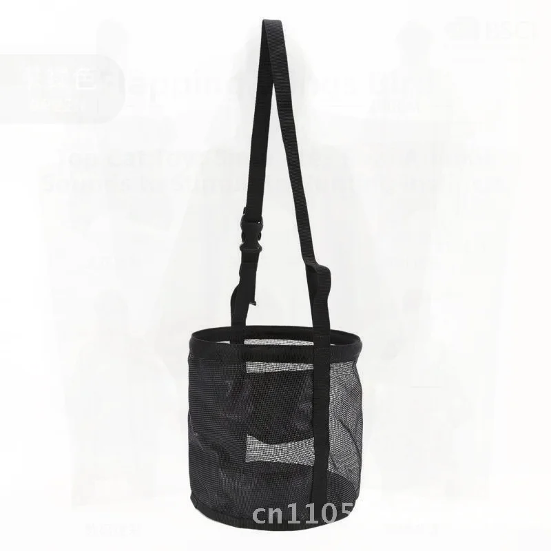 

Horse Feed Bag Animal Mouth Feeding Nylon Horse Feeding Products in Stock Black Size S/M/L