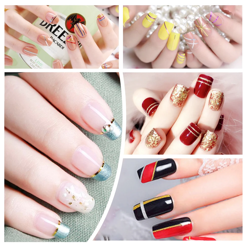 Limegirl Gel Nail Kit with 36W UV Lamp 6pcs Set 8ml Professional Nail Polish Base Top Coat Matte Finish for DIY Home Nail Art