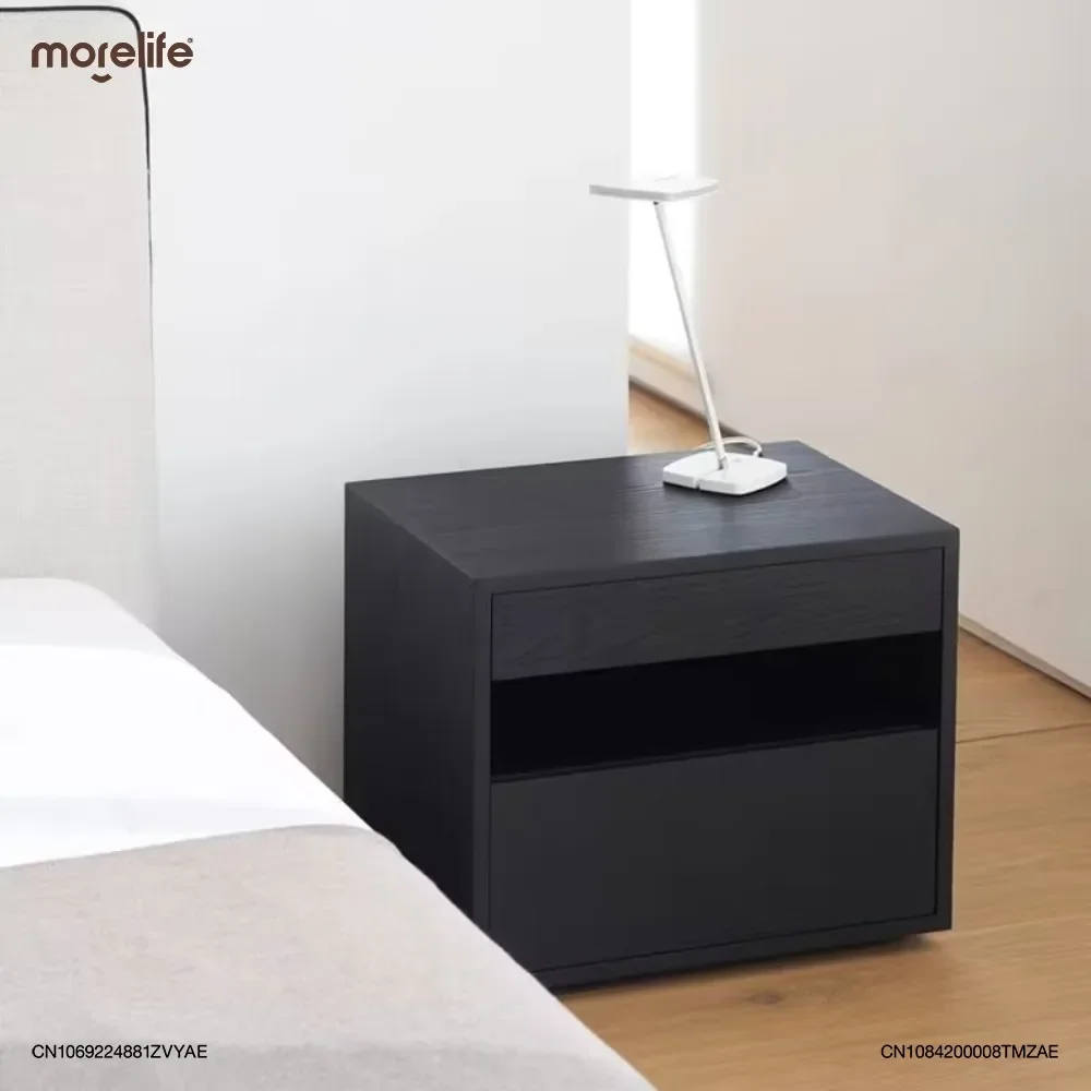 

Bedside Shelf Nordic Modern Minimalist Storage Cabinet Light Luxury Internet Famous Bedroom Side Creative Cabinets Furniture K01