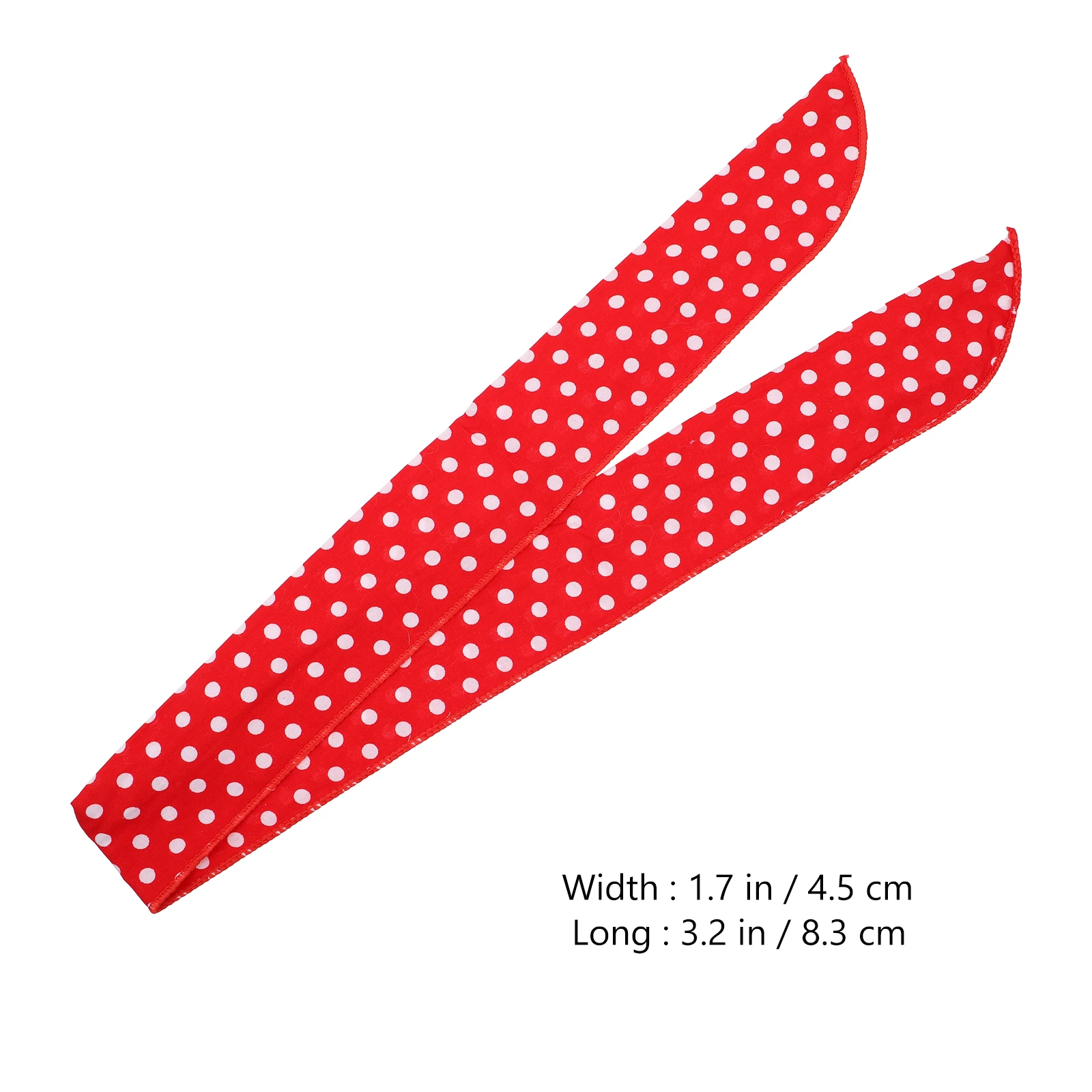 

4pcs Pretty Dot Hairband Fabric Women Headdress Red Headbands Girls Accessories Hairstyle Daily Wear Exercise Photo Props
