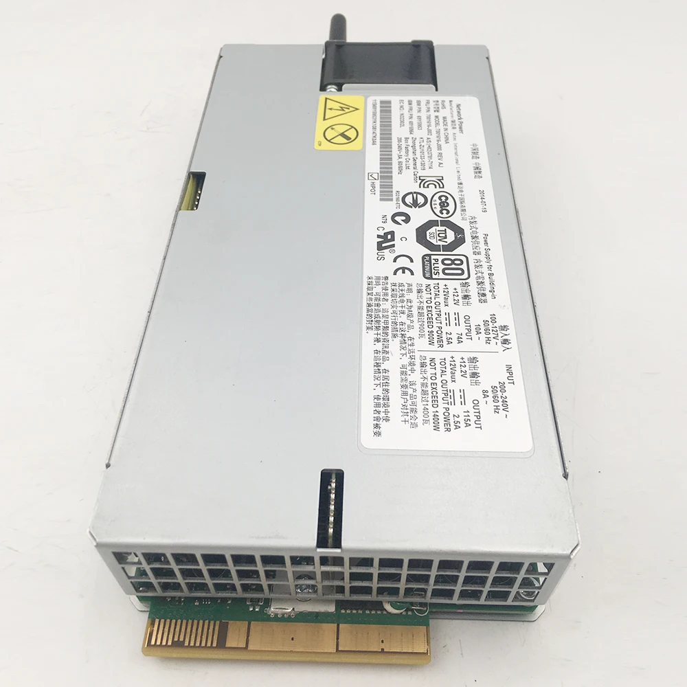 7001616-J000 For IBM X3850 X6 X3750 M4 Power Supply 7001616-J002 69Y5953 69Y5954 1400W