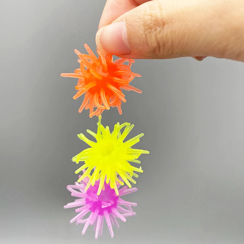 12 Pieces Window Crawler Balls Rolling Sticky Wall Ball Climbers Stress Balls Sticky Stretchy Wall Ball