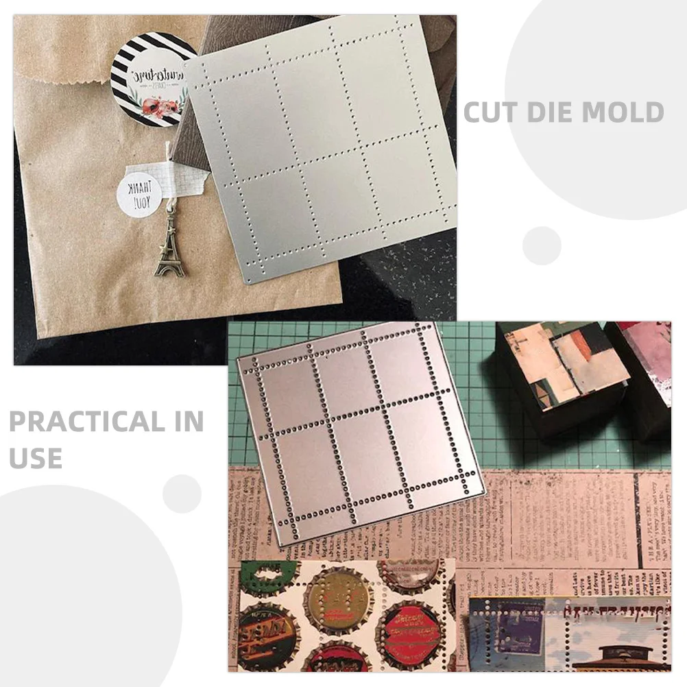 

Cutting Die Metal Embossing Folder For Diy Stamp Making Craft Reusable Scrapbooking Decor Kids Art Project Tools