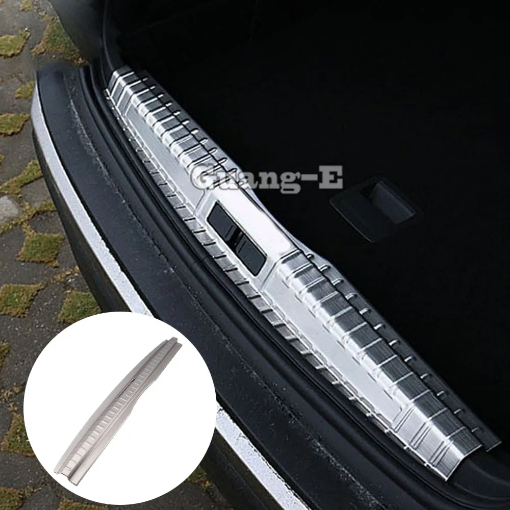 

For Peugeot 3008 GT 3008GT 4008 2016 2017 2018 2019 2020 Car Stainless Steel Inner Rear Bumper Trim Plate Frame Threshold Pedal