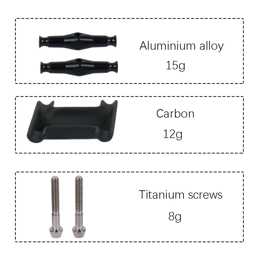 ELITA ONE piezas de tubo de asiento de fibra de carbono, poste de asiento, piezas de carbono