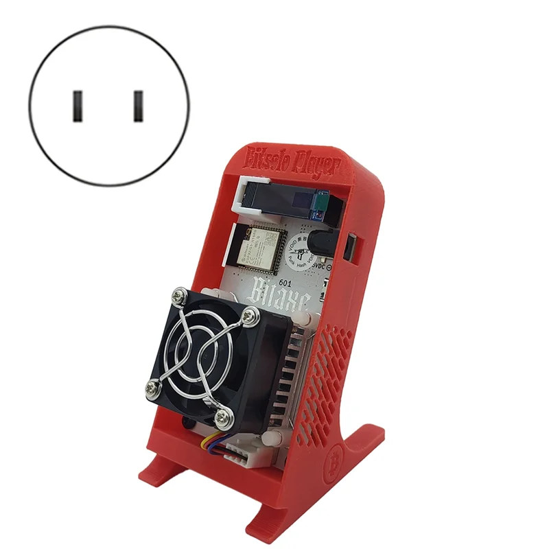 EF-Bitaxe Gamma601 Bitcoins Miner 1.2TH/S Solo Miner BM1370 Asic Chip 2.4G Wifi Open Systeem 18W BTC Crypto Miner