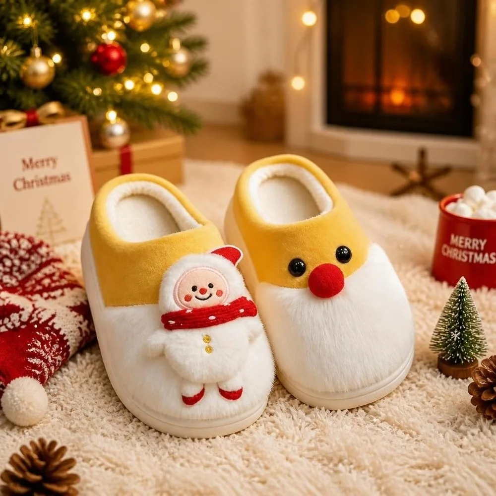 chinelos-de-pelucia-de-natal-com-tema-de-boneco-de-neve-sola-macia-antiderrapantes-quentes-e-fofos-chinelos-de-papai-noel-para-o-quarto