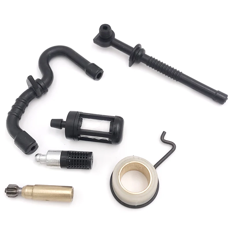 Oil Pump Worm Gear Fuel Oil Filter Line Hose Kit for Stihl MS 180 170 MS180 MS170 018 017 Chainsaw Parts 11236407102