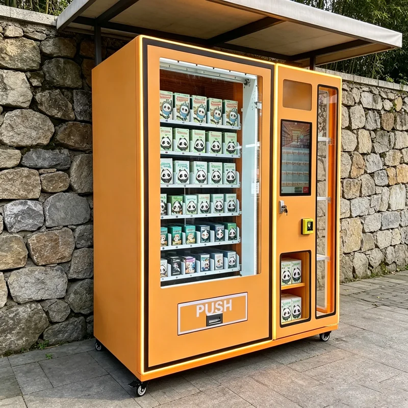 Smart Blind Box Vending Machine for Cards Vending Machine Self Service Mystery Box Vending Machine for Bussiness Customized