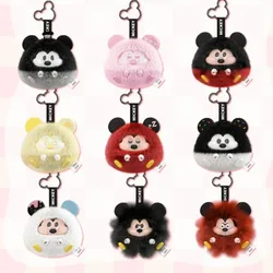 Disney Mickey Fun Crash Series Blind Box Pendant Keychain Mickey Mouse Mystery Box Vinyl Plush Surprise Box Action Figure Toys